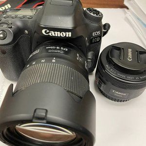 Canon 80D w/ 18-135mm Nano USM